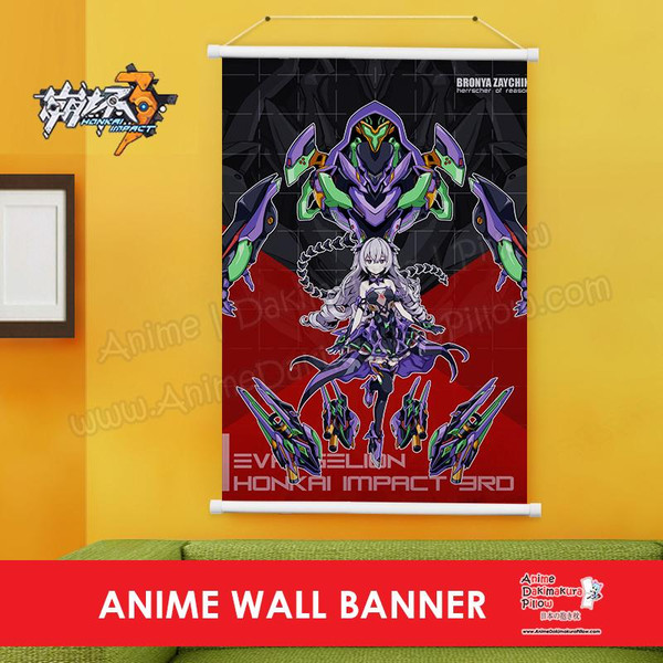 Buy NEW Bronya Zaychik - Honkai Impact 3rd Anime Wall Scroll Poster BH2116 at the best price of US$ 32.99 | Anime Dakimakura Pillow